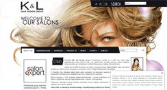 Desktop Screenshot of hairdesigngroup.pl